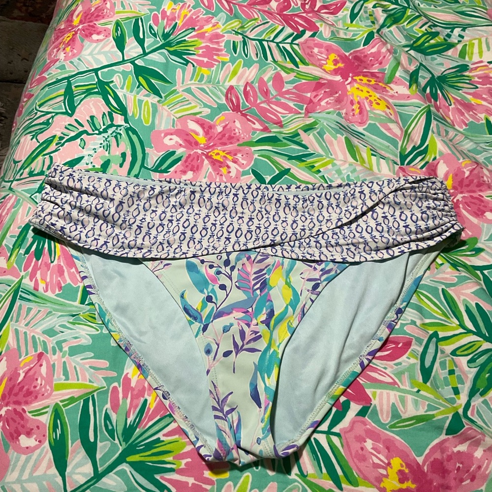 Colorful Patterned Bikini Bottom